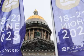 Diễn đàn Kinh tế Quốc tế St. Petersburg (SPIEF) lần thứ 28 đã chính thức khai mạc ngày 18/6. (Ảnh: daily-sun)