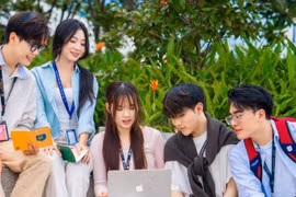 Sinh viên Trường Đại học Văn Lang. (Ảnh: Trường Đại học Văn Lang)
