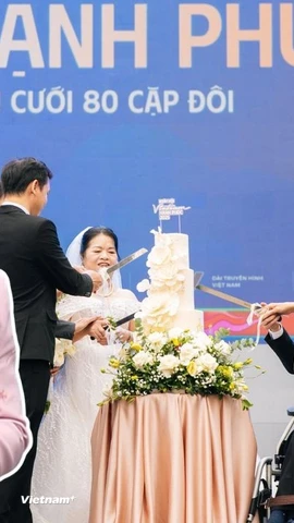 Vietnam Happy Fest 2025: 80 cặp đôi bước vào nghi thức cưới đặc biệt 