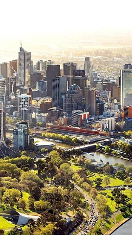 Thành phố Melbourne của Australia. (Ảnh: Wikipedia)