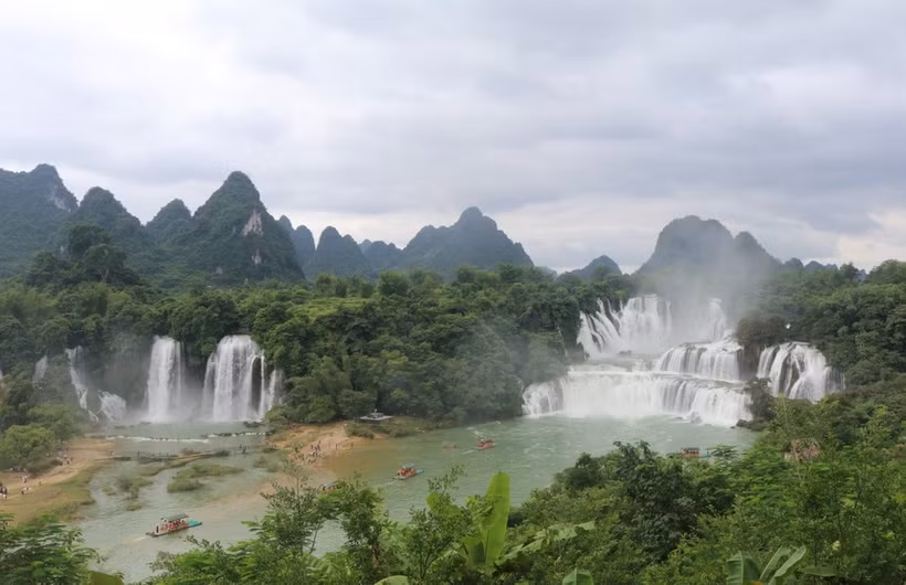 Tỉnh Cao Bằng có diện tích tự nhiên chưa đạt theo quy định chỉ đạt 83,8% tiêu chuẩn. (Ảnh: Chu Hiệu/TTXVN)