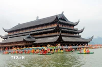 Khu du lịch Tam Chúc. (Ảnh: Đại Nghĩa/TTXVN)