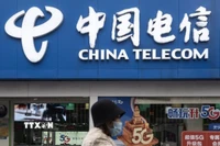 Một cửa hàng của China Telecom. (Ảnh: Bloomberg/TTXVN)