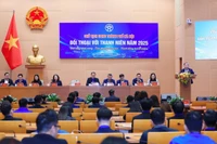 Chủ tịch UBND thành phố Hà Nội Vũ Đại Thắng chủ trì Hội nghị đối thoại với thanh niên Thủ đô năm 2025. (Nguồn: Cổng thông tin điện tử UBND thành phố Hà Nội)
