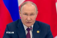 Tổng thống Nga Vladimir Putin. (Ảnh: ANI/TTXVN)