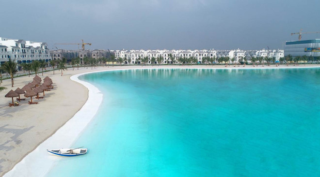 Vinhomes Ocean Park khánh thành biển hồ và nhận kỷ lục thế giới ảnh 1