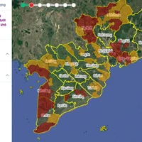 Hệ thống cảnh báo cháy rừng. (Nguồn: Cục Lâm nghiệp và Kiểm lâm)