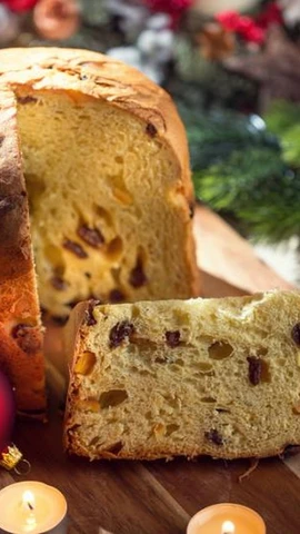 Chiếc bánh panettone. (Nguồn: italymagazine.com)