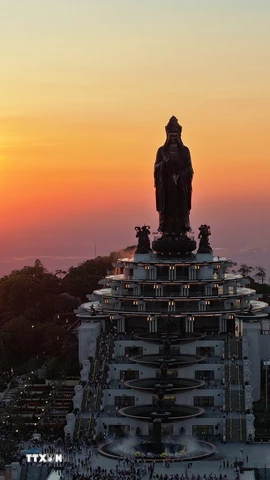 Núi Bà Đen. (Ảnh: TTXVN)