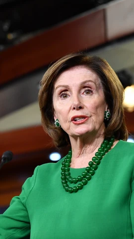 Cựu Chủ tịch Hạ viện Mỹ Nancy Pelosi. (Ảnh: AFP/TTXVN)