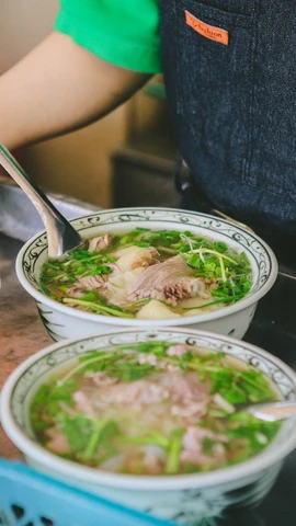 Phở bò Hà Nội. (Ảnh: Minh Sơn/Vietnam+)