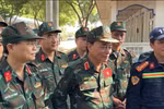 Đoàn Quân đội Nhân dân Việt Nam đã nhanh chóng ổn định nơi ăn ở, tổ chức các lực lượng trinh sát thực địa, xác định quyết tâm và tổ chức thực hiện nhiệm vụ tìm kiếm các nạn nhân. (Nguồn: Vietnam+)