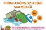 Người dân nên làm gì để phòng chống dịch bệnh sau mưa lũ?