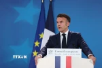 Tổng thống Pháp Emmanuel Macron. (Nguồn: THX/TTXVN)