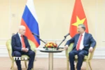 Tổng Bí thư Tô Lâm tiếp Chủ tịch Đảng "Nước Nga Công bằng - Những người yêu nước - Vì Sự thật" Sergey Mironov. (Ảnh: Thống Nhất/TTXVN)