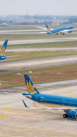 Theo kế hoạch, Vietnam Airlines Group sẽ khai thác 28.300 chuyến bay nội địa với gần 5,5 triệu ghế trong dịp cao điểm Hè năm nay. (Ảnh: PV/Vietnam+)