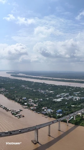 Đồng bằng sông Cửu Long. (Nguồn: TTXVN)