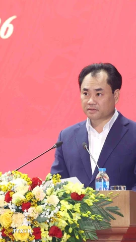 Ông Trịnh Việt Hùng, Ủy viên Ban Chấp hành Trung ương Đảng, Bí thư Tỉnh ủy tỉnh Lào Cai được bổ nhiệm giữ chức Thứ trưởng Thường trực Bộ Nông nghiệp và Môi trường. (Ảnh: Phương Hoa/TTXVN)