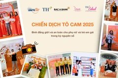 Chiến dịch Tô cam 2025 tiếp nối chuỗi hoạt động ý nghĩa của những năm trước bằng việc triển khai trang trí “góc cam” tại 63 chi nhánh và văn phòng làm việc của BAC A BANK, cùng 45 cửa hàng TH true mart trên toàn quốc. (Ảnh: PV/Vietnam+)