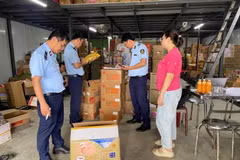 Lực lượng Quản lý thị trường triển khai cao điểm đấu tranh, siết chặt kiểm soát thị trường dịp Tết Nguyên đán Bính Ngọ 2026. (Ảnh: Cục Quản lý và Phát triển thị trường trong nước)
