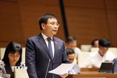 Phó Thủ tướng Nguyễn Văn Thắng khẳng định Chính phủ đang tiếp tục chỉ đạo tăng cường kiểm tra, xử lý nghiêm các sai phạm với tinh thần đấu tranh "không có vùng cấm, không có ngoại lệ" nhằm bảo vệ sức khỏe của nhân dân. (Ảnh: An Đăng/TTXVN)