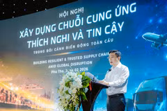 Hội nghị xây dựng chuỗi cung ứng bền vững và tin cậy trong bối cảnh biến động toàn cầu. (Ảnh: PV/Vietnam+)
