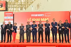 Lễ khai mạc Triển lãm quốc tế về Công nghiệp khai thác và Xây dựng - Mining & Construction Vietnam 2026. (Ảnh: PV/Vietnam+)