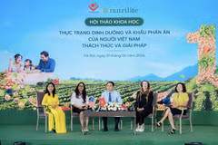 Các chuyên gia thảo luận về thực trạng dinh dưỡng và khẩu phần ăn của người Việt Nam. (Ảnh: PV/Vietnam+)