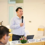 Ông Lê Thanh Dũng - Cục trưởng Dân số (Bộ Y tế) phát biểu tại cuộc họp. (Ảnh: PV/Vietnam+)