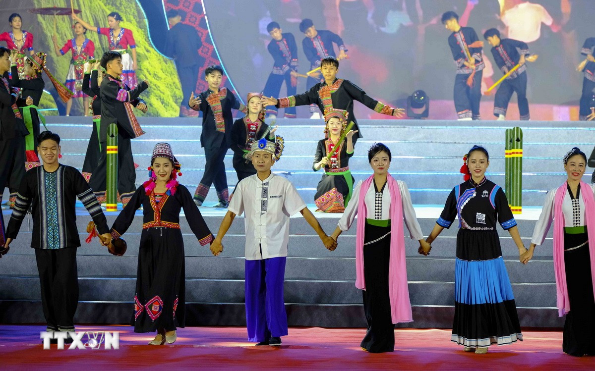 Tiết mục nghệ thuật trong Lễ hội N&eacute;m C&ograve;n 2025