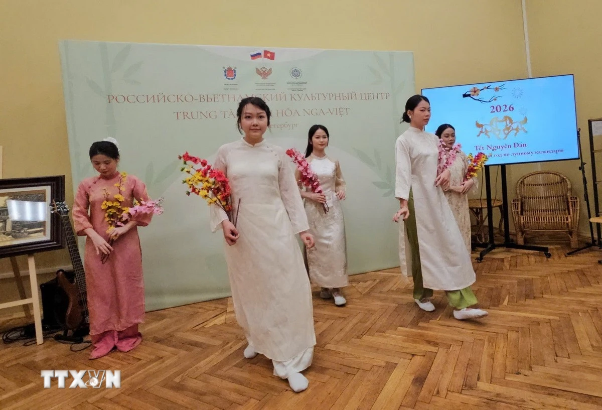 Xuân Bính Ngọ 2026: Rộn ràng Tết Việt tại Đại học Sư phạm Quốc gia Herzen của Nga