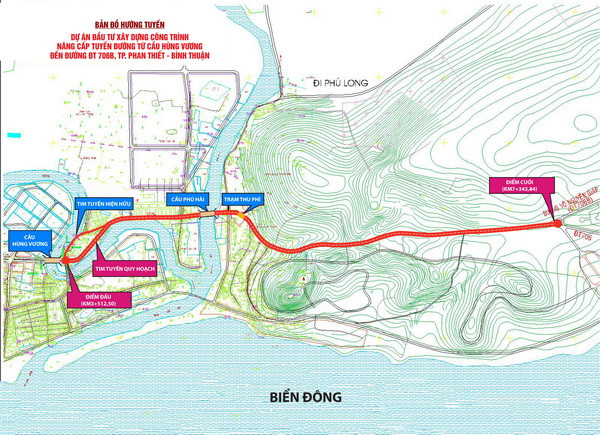 Bình Thuận mở rộng đường Nguyễn Thông và bỏ trạm thu phí Phú Hài ảnh 1