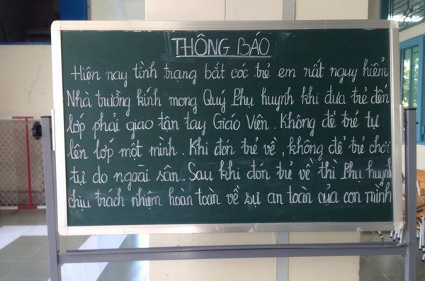 Nâng cao cảnh giác về an toàn của trẻ tại trường học ảnh 1