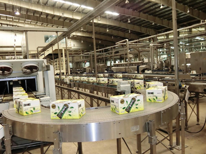Dây chuyền sản xuất trà Ô Long. (Nguồn: Pepsico) 100% mẫu sản phẩm của Pepsico kiểm nghiệm đều đạt chuẩn ảnh 1