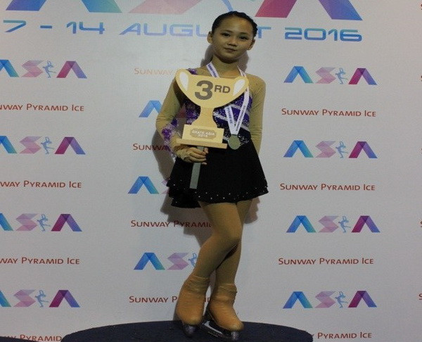 Việt Nam có huy chương vàng đầu tiên tại Giải trượt băng châu Á ảnh 3