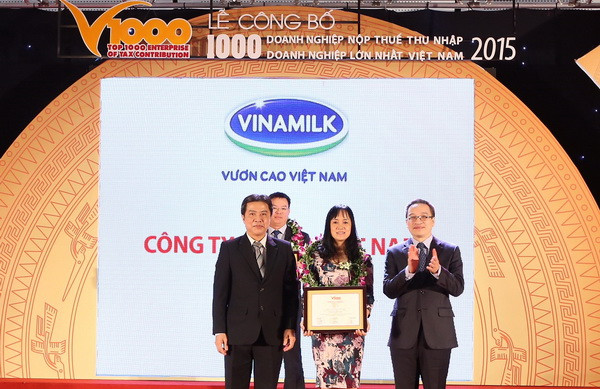 Vinamilk đứng đầu Top 10 doanh nghiệp tư nhân lớn nhất Việt Nam ảnh 2
