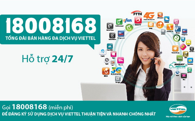 Viettel ra mắt tổng đài bán hàng đa dịch vụ 18008168 ảnh 1