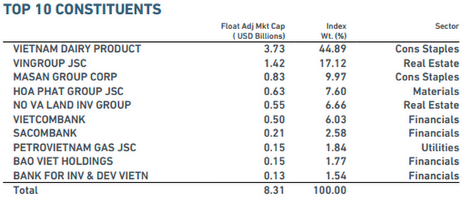 Có 2 cổ phiếu Việt Nam vào rổ MSCI Frontier Markets Index ảnh 2