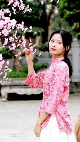 Người dân lưu lại những khoảnh khắc ý nghĩa những ngày đầu Năm mới. (Ảnh: Hoàng Hùng/TTXVN)