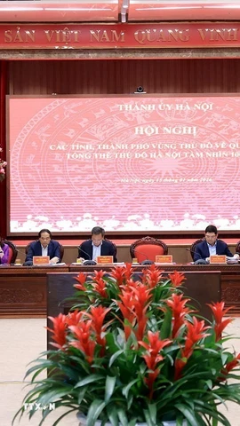 Quang cảnh Hội nghị. (Ảnh: Tuấn Anh/TTXVN)