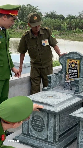 Kịch bản "giả chết” của mẹ con Nguyễn Thị Thu nhanh chóng được phơi bày. (Ảnh TTXVN phát)