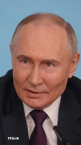 Tổng thống Nga Vladimir Putin. (Ảnh: AA/TTXVN)