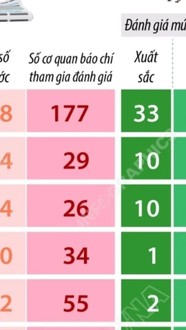 Bức tranh chuyển đổi số báo chí: Cả nước có 33 cơ quan báo chí đạt mức xuất sắc