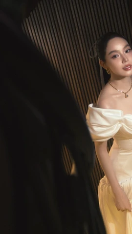 Hoa hậu Thanh Thủy được vinh danh "Mỹ nhân của năm." (Ảnh: CTV/Vietnam+)