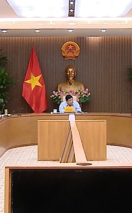 Quang cảnh buổi làm việc. (Nguồn: Báo Điện tử Chính phủ)