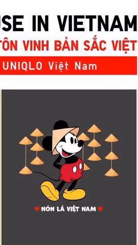  Các họa tiết trong bộ sưu tập áo thun Mickey Mouse in Vietnam.