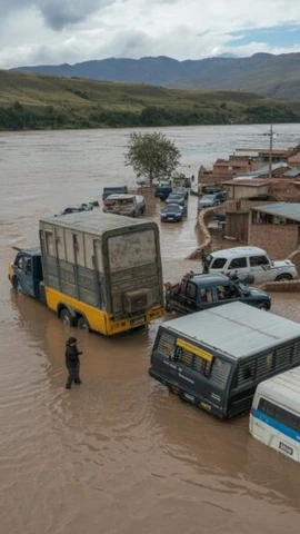 Lũ lụt ở Bolivia. (Nguồn: Travel and Tour World)