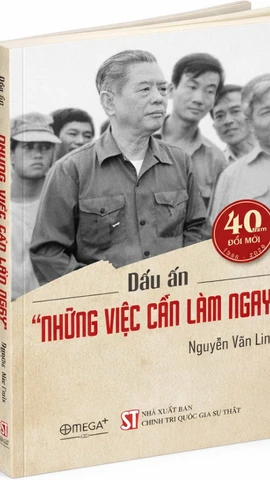 Bìa cuốn sách "Dấu ấn 'Những việc cần làm ngay'"