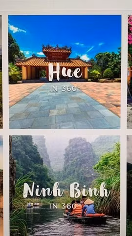 Các điểm đến có di sản thế giới được nhiều du khách quốc tế chọn khi tới Việt Nam. (Ảnh: Cục Du lịch Quốc gia Việt Nam)