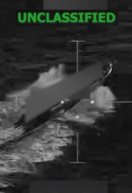 Quân đội Mỹ tấn công một tàu nghi là được dùng buôn bán ma túy. (Nguồn: Fox News)